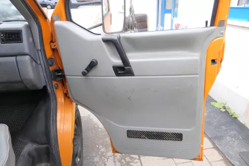 VW T4 Türverkleidung Verkleidung Tür vorne rechts Seitenverkleidung Seite grau (170593)