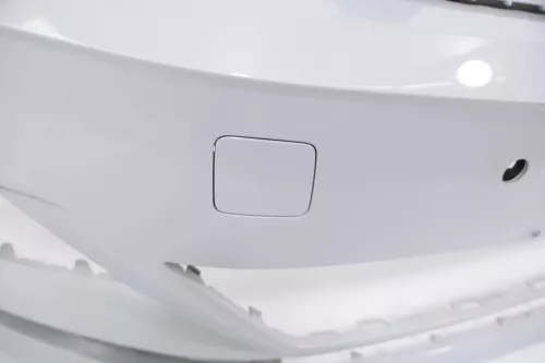 VW Polo AW 2G Stoßstange vorne Frontstoßstange Stoßfänger silber (170637)