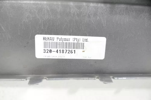 VW Polo AW 2G Stoßstange vorne Frontstoßstange Stoßfänger silber (170637)