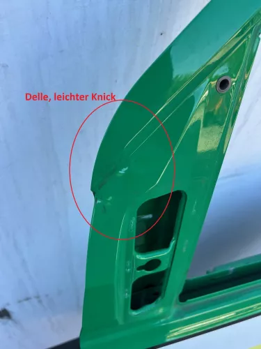 VW Crafter 7C MAN TGE Tür vorne links Fahrertür grün L629 629 - Delle Mängel (170648)