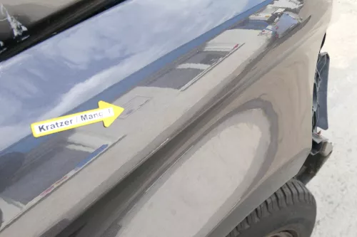 Seat Altea 5P Kotflügel vorne rechts schwarz LS9N tinteschwarz (170679)