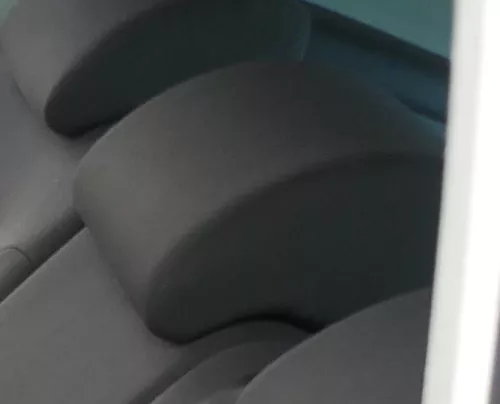 1x Seat Altea 5P Kopfstütze hinten mitte in der Mitte 5P0885901K caimangrau (170704)