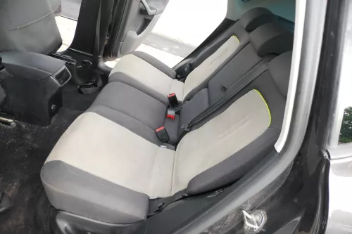 Seat Altea 5P XL Sitz Sitze hinten Rückbank Rücksitzbank 3 Punkt Lehne anthrazit (170705)