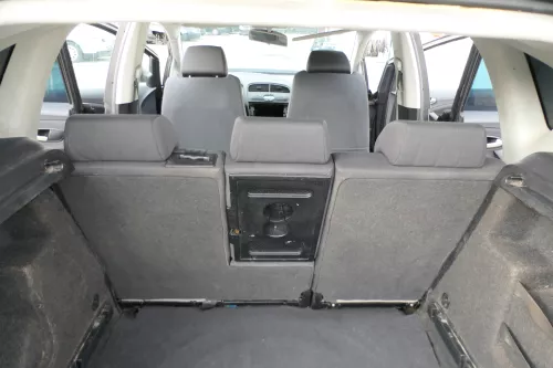 Seat Altea 5P XL Sitz Sitze hinten Rückbank Rücksitzbank 3 Punkt Lehne anthrazit (170705)