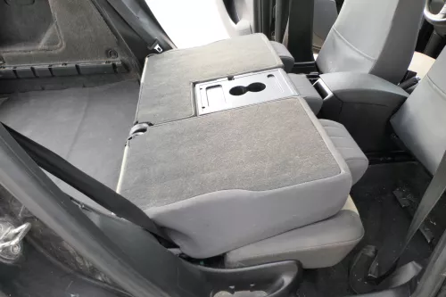 Seat Altea 5P XL Sitz Sitze hinten Rückbank Rücksitzbank 3 Punkt Lehne anthrazit (170705)