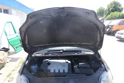 VW Golf 6 5M 521 Plus Motorhaube Haube Klappe vorne schwarz LC9Z (170856)