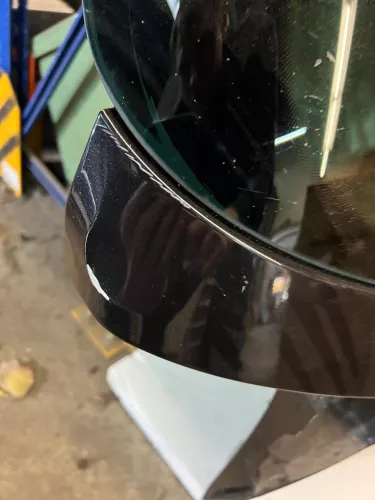 VW Golf Plus 5M Heckklappe hinten Kofferraumklappe Scheibe schwarz LC9Z - Rost (170861)