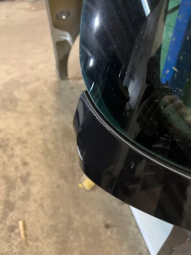 VW Golf Plus 5M Heckklappe hinten Kofferraumklappe Scheibe schwarz LC9Z - Rost (170861)