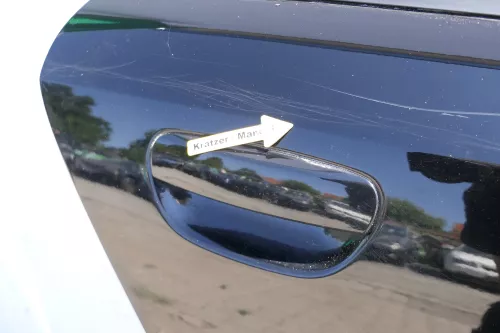 Audi A4 B6 8E nur Türblatt Tür hinten rechts schwarz LY9B Kombi+Limo (170892)