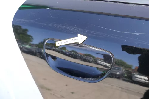 Audi A4 B6 8E nur Türblatt Tür hinten rechts schwarz LY9B Kombi+Limo (170892)