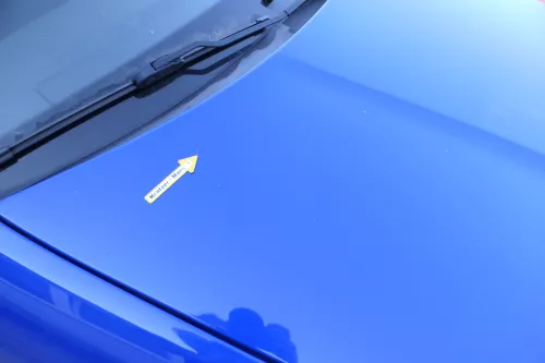 Skoda Fabia 6Y Motorhaube Klappe vorne blau LF5K vorn     (OHNEgrill!) (170896)