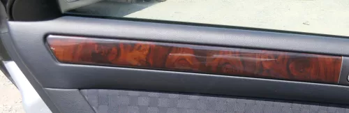 Audi A6 4B C5 Verkleidung Klappe Abdeckung Dekor Holz Optik Nußbaum (170947)