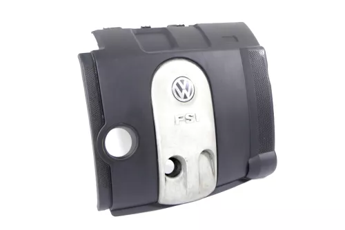 VW Golf 5 Luftfilterkasten Luftfilter Motorabdeckung 1,6 FSI BLF BLP  - DEFEKT (170974)