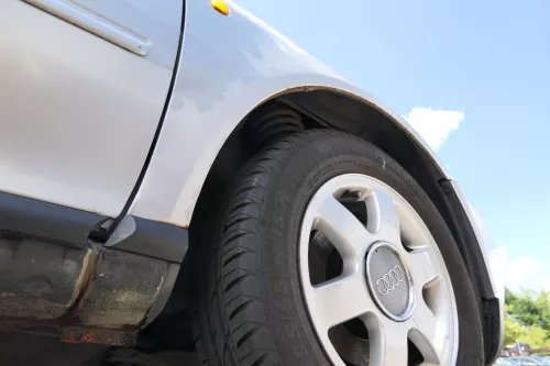 Audi A3 8L Kotflügel vorne rechts silber grau LY7M (170986)