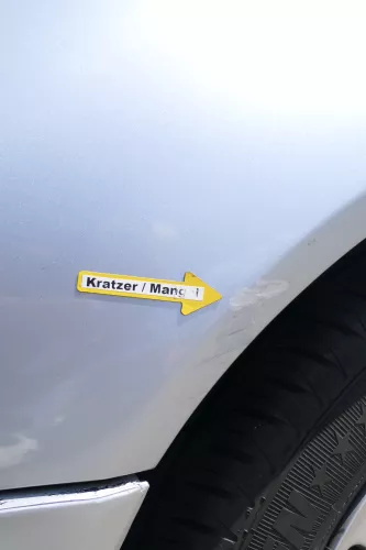 Audi A3 8L Kotflügel vorne links silber grau LY7M - ROST (170988)