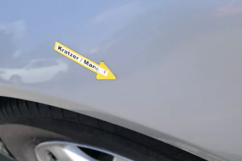 Audi A3 8L Kotflügel vorne links silber grau LY7M - ROST (170988)