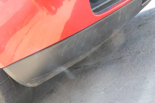 VW Golf 4 1J Stoßstange vorne Stoßfänger vorn rot LP3G (171075)