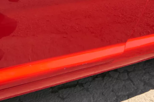 VW Golf 4 Tür vorne links Fahrertür 2/3-Türer rot LP3G ohneAnbauteile (171077)