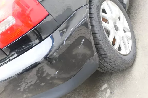 Audi A3 8L Stoßstange Heckstoßstange hinten schwarz LY9B (171105)