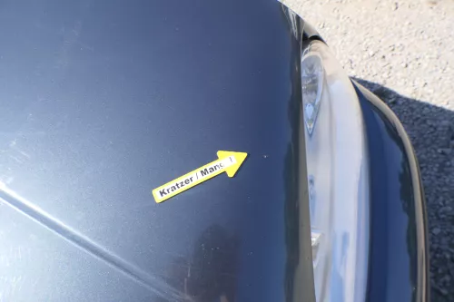 VW Golf 4 Motorhaube Haube Klappe vorne grau LC7V (171121)