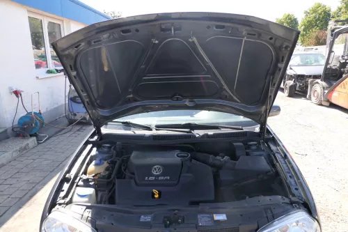 VW Golf 4 Motorhaube Haube Klappe vorne grau LC7V (171121)