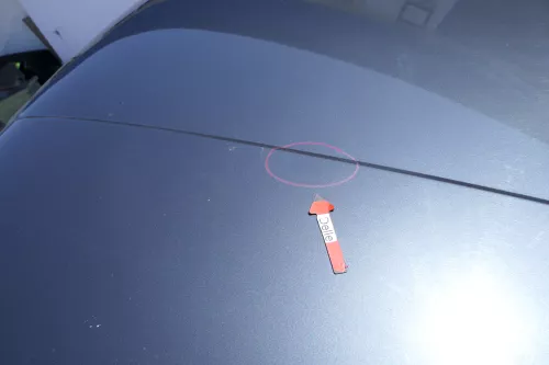 VW Golf 4 Motorhaube Haube Klappe vorne grau LC7V (171121)