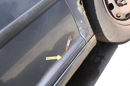 VW Golf 4 Bora Tür vorne rechts Beifahrertür 4/5-Türer+Kombi Variant grau LC7V h (171123)