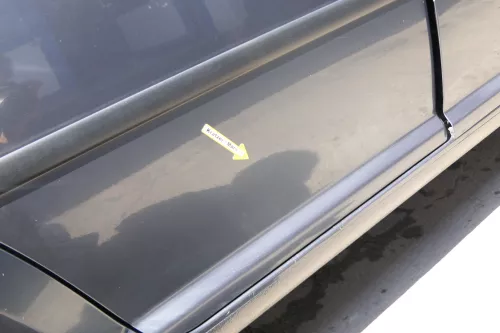 VW Golf 4 Limousine Tür hinten rechts grau blau blue LC7V (KEINkombi) (171124)