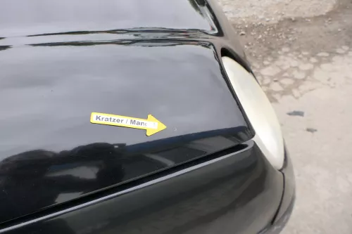 VW Lupo Motorhaube Klappe Frontklappe Haube vorne schwarz L041 uni (171139)