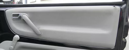 1x Lupo Arosa Türverkleidung Verkleidung Tür vorne rechts oben grau