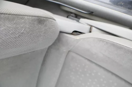 Seat Arosa VW Lupo Sitz vorn links Fahrersitz Höhenverstellung höhenverste grau (171147)