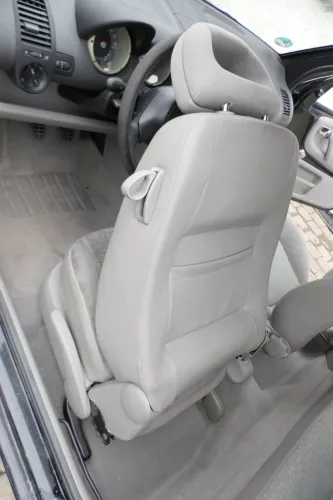 Seat Arosa VW Lupo Sitz vorn links Fahrersitz Höhenverstellung höhenverste grau (171147)