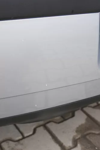 VW Polo 9N 9N3 Stoßstange Heckstoßstange hinten silber grau LA7W (171157)