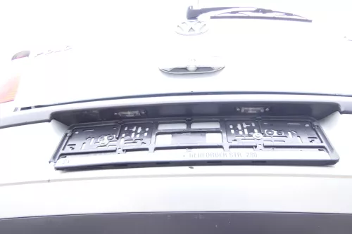 VW Polo 9N 9N3 Stoßstange Heckstoßstange hinten silber grau LA7W (171157)