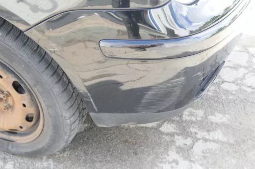 VW Polo 9N Stoßstange Frontstoßstange vorne schwarz L041 + Grill (171182)