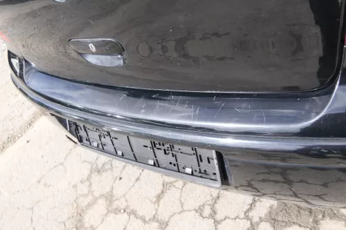 VW Polo 9N 9N3 Stoßstange Heckstoßstange hinten schwarz L041 (171189)