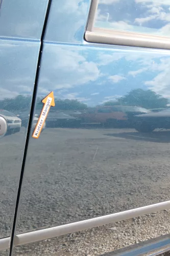 VW Golf 4 1J Limousine Tür hinten links grün LC6X (KEINkombi) (171220)