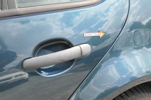 VW Golf 4 1J Limousine Tür hinten links grün LC6X (KEINkombi) (171220)