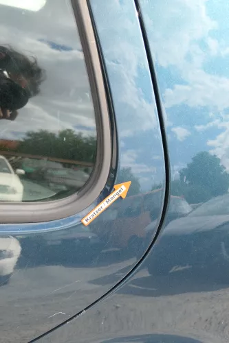 VW Golf 4 1J Limousine Tür hinten links grün LC6X (KEINkombi) (171220)