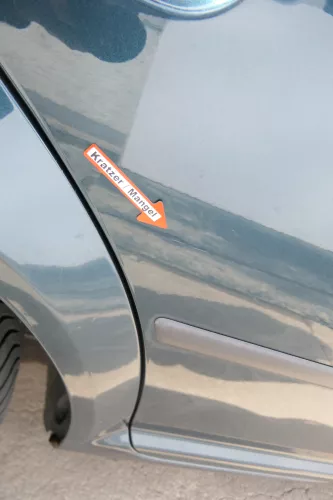 VW Golf 4 Limousine Tür hinten rechts grün LC6X (KEINkombi) (171222)