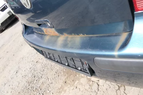 VW Golf 4 Limousine Stoßstange hinten Heckstoßstange Stoßfänger grün LC6X (171223)