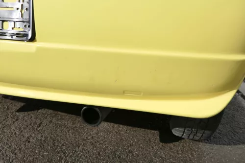 VW Lupo Stoßstange hinten Heckstoßstange Stoßfänger gelb LD1B Tuning Sport (171245)