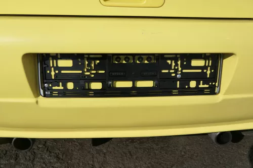 VW Lupo Stoßstange hinten Heckstoßstange Stoßfänger gelb LD1B Tuning Sport (171245)