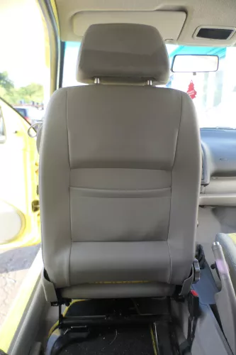 Seat Arosa VW Lupo Sitz vorn links Fahrersitz Höhenverstellung höhenverste gelb (171250)