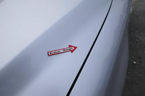 VW Fox 5Z Motorhaube Klappe vorn vorne Haube silber LA7W (171255)