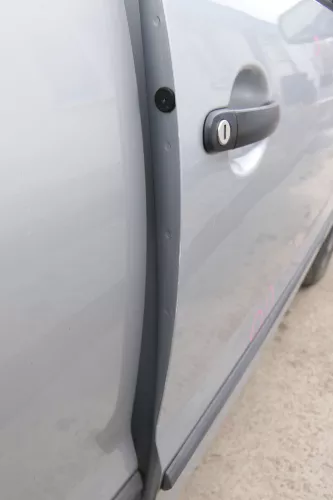 VW Fox 5Z Tür vorne rechts Beifahrertür silber LA7W grau (171259)