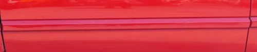 Golf 3 1H Leiste Zierleiste Tür vorne links Fahrertür rot LP3G 2/3-Türer lackier