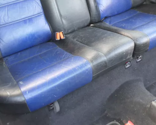 VW Golf 3 1H Limousine 2/3-Türer Sitze vorne und hinten Leder Ledersitze blau  (171290)