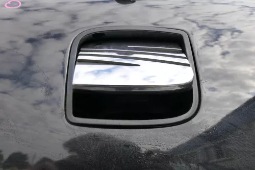 Seat Leon 1P Heckklappe Klappe hinten Kofferraumklappe schwarz LC9Z + Scheibe (171315)