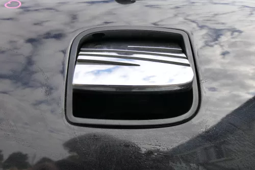 Seat Leon 1P Heckklappe Klappe hinten Kofferraumklappe schwarz LC9Z + Scheibe (171315)